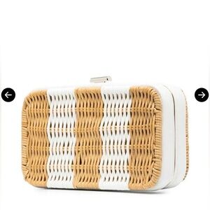 KATE SPADE NEW YORK Kitt Wicker Clutch